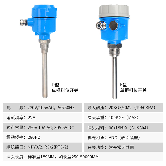 振棒物位开关RBZB61